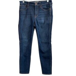 Madewell High Riser‎ Skinny Jeans Size 29 Blue Denim